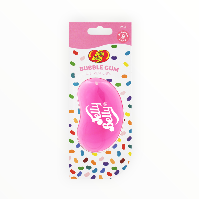 Jelly Belly 3D Air Freshener Bubble Gum 15361