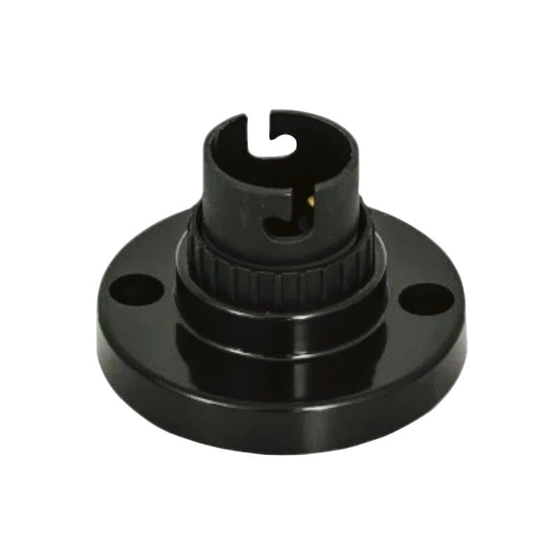 Lamp Holder Nylon Batten B22 Black