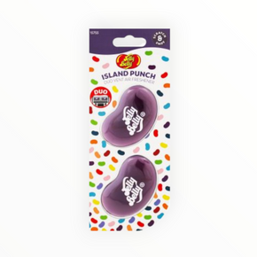 Jelly Belly 3D Duo Vent Air Freshener Island Punch 15755