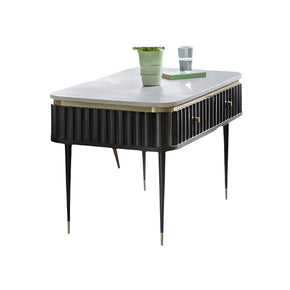 Royal Coffee Table Black & White Marble on Top