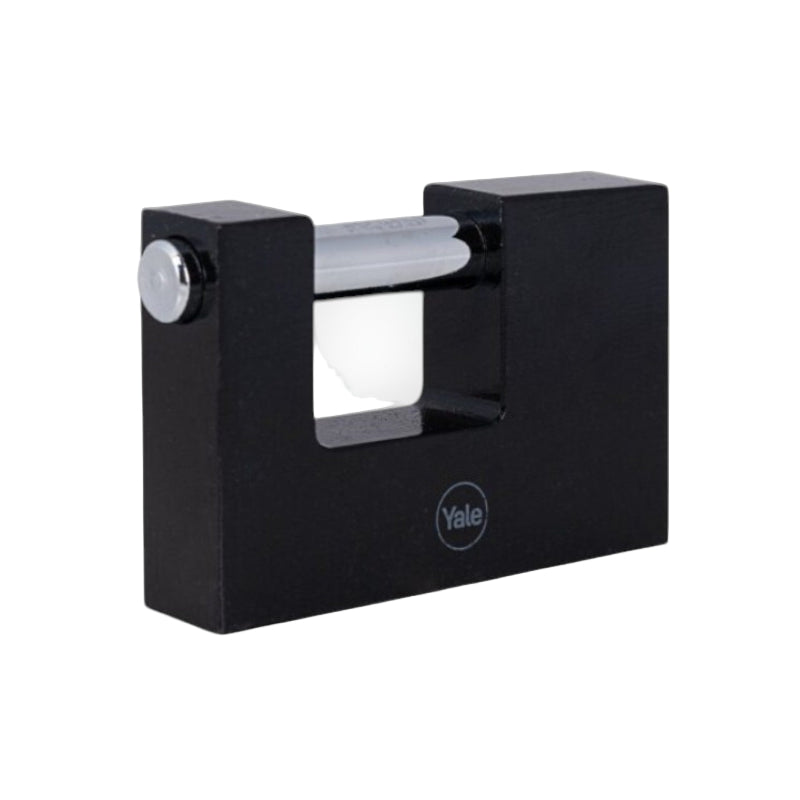 Yale Straight Shackle Yale Cast Iron Shutter Padlock – Black (90 mm)Brass Padlock 70 mm