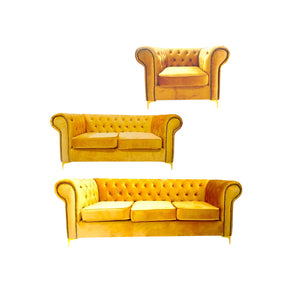 Chesterfield 3-Piece Lounge Suite