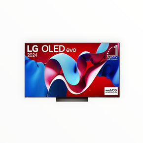 LG 55" OLED evo C4 4K Smart TV OLED55C46LA With A Free S40T Sound Bar