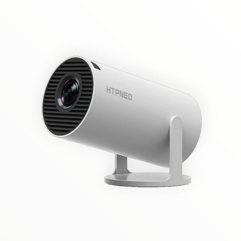 HTPNEO H66 Portable Projector, 720P HD, 120" Screen (8024893358169)