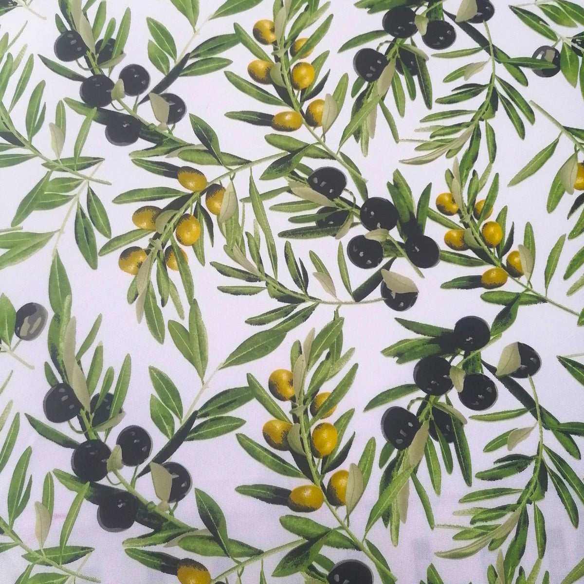 Printed Mini Matt Olives 140 cm.