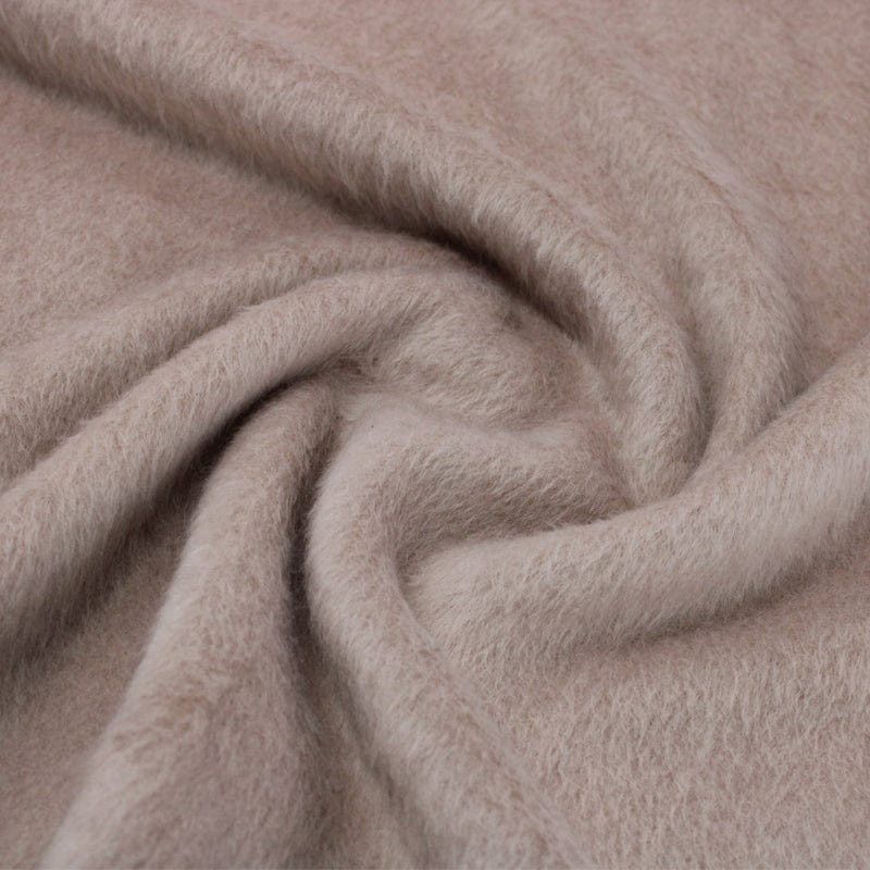 WINTER FABRIC Dress Fabrics Blush Long Hair Melton Fabric 150 cm
