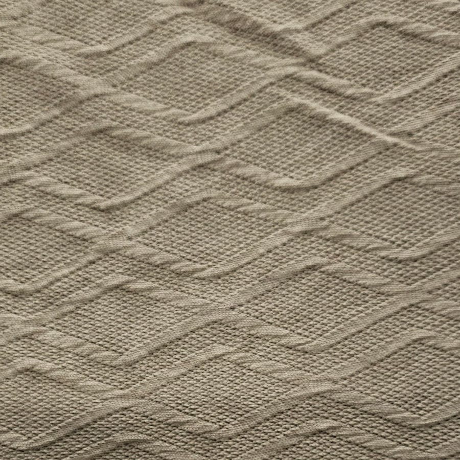 WINTER FABRIC Dress Fabrics Cable Sweater Modena 150cm (7917133463641)