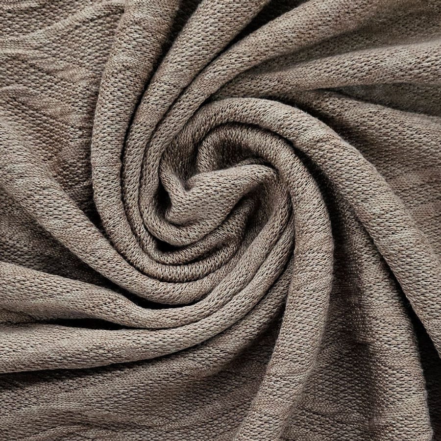 WINTER FABRIC Dress Fabrics Camel Cable Sweater Modena 150cm (7917133463641)