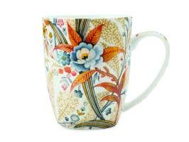 Maxwell & Williams William Kilburn Coupe Mug 400ml Autumn Leaves WK10400.