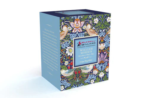 Maxwell & Williams William Morris Mug Strawberry Thief Blue Coupe 420ml SKU: WM0027.