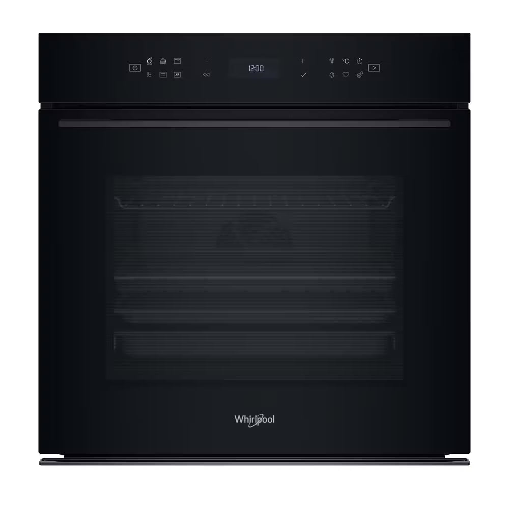 Whirlpool W7 60 cm oven: black colour, 73 litres, self-cleaning - WOI78HT1SBA