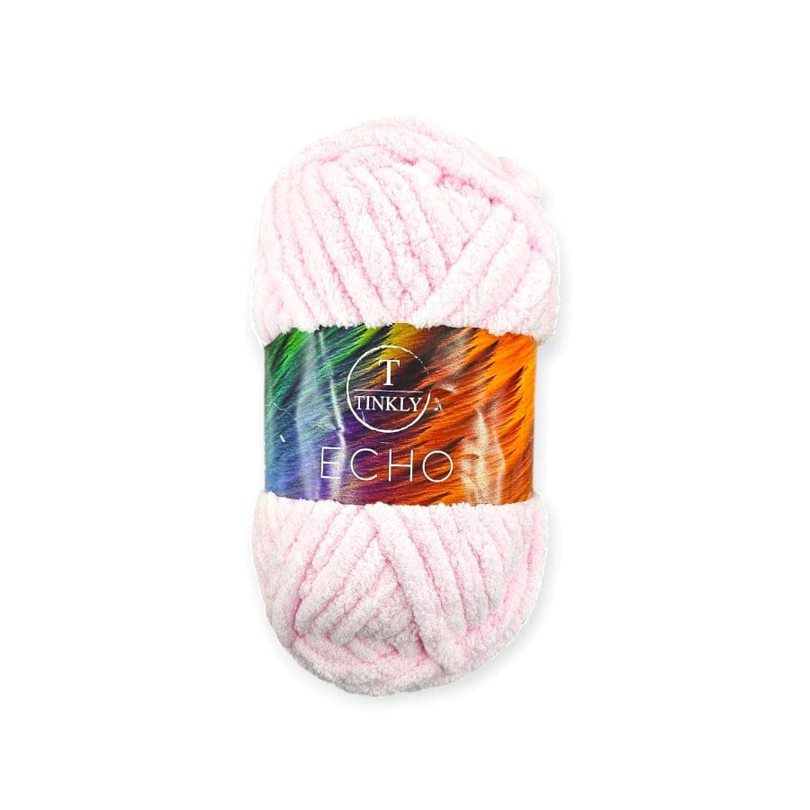 WOOL Baby Pink Tinkly Echo Wool 100g