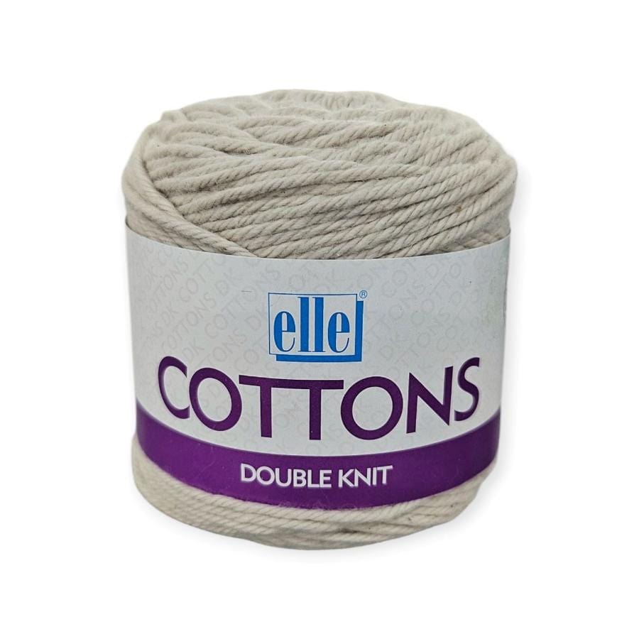 WOOL Habby Beige Elle Cottons Double Knit 50g (7890692964441)