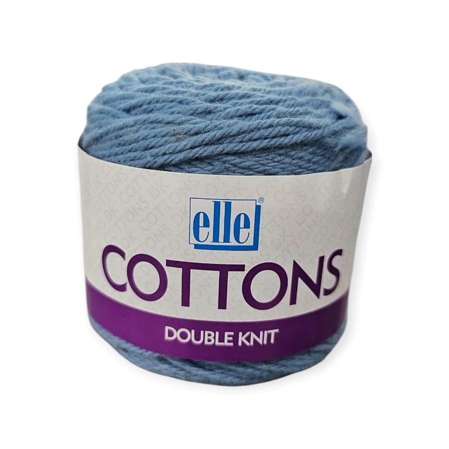 WOOL Habby Blue Jeans Elle Cottons Double Knit 50g (7890692964441)