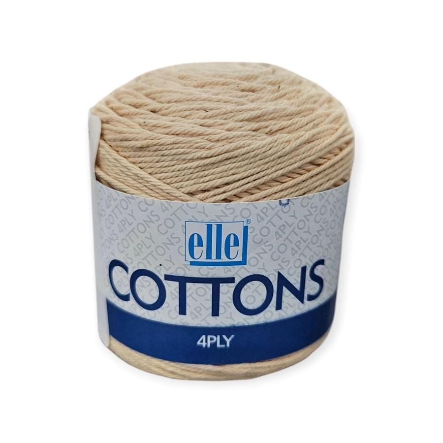 WOOL Habby Champagne Elle Cottons 4ply 50g (7890386092121)