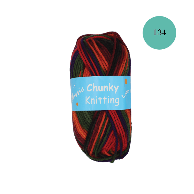 WOOL HABBY Copper Chunky Loom Easy Wool Multi (7768351604825)