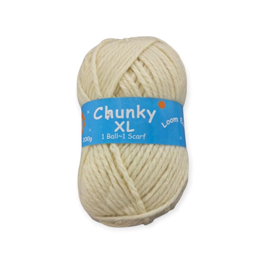 WOOL Habby Cream Chunky XL Wool 200g (2061648494681)