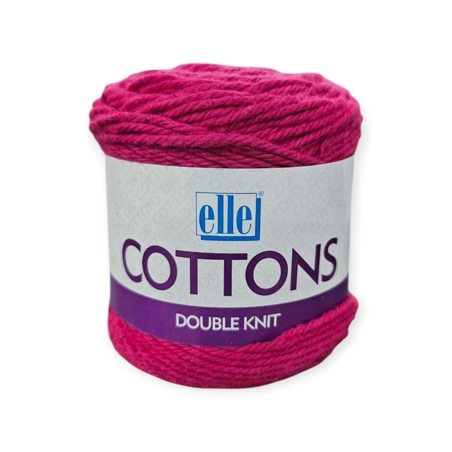 WOOL Habby Crimson Elle Cottons Double Knit 50g (7890692964441)