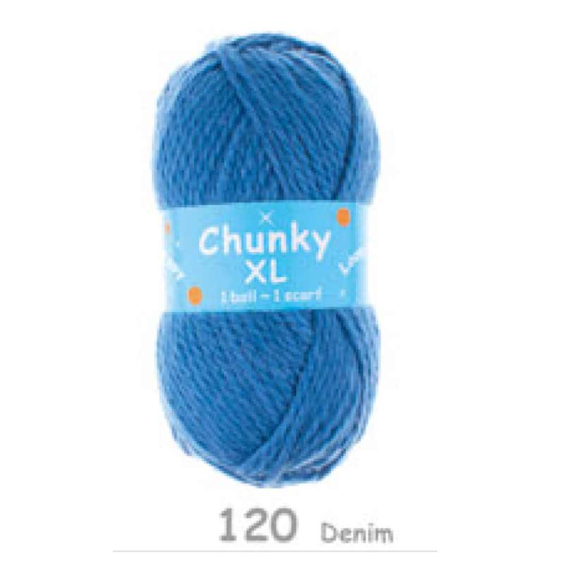 WOOL Habby Denim Chunky XL Wool 200 g (2061648494681)