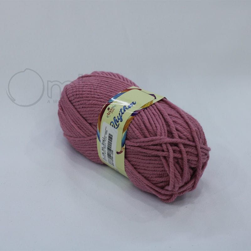 WOOL habby Dusty Pink Rhythm Wool 100g