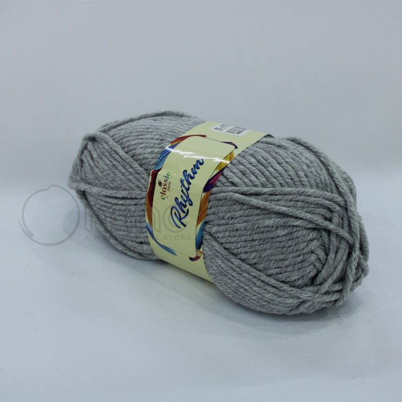 WOOL habby Grey Rhythm Wool 100g