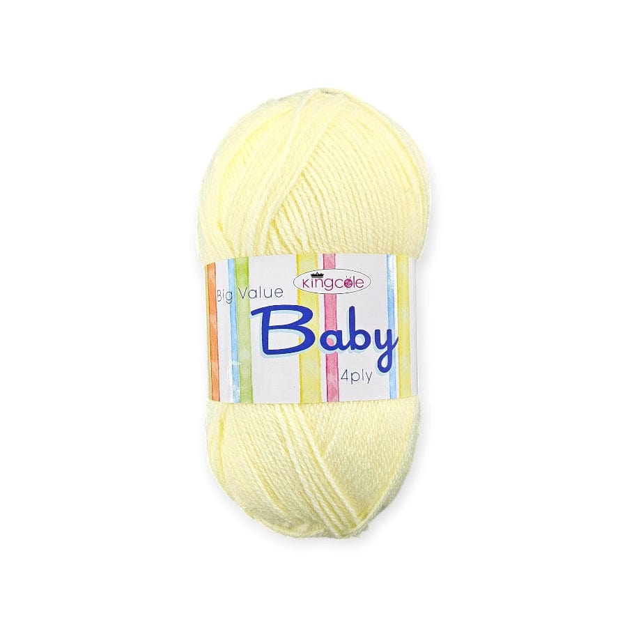 WOOL Habby KCBVB4P-3 Big Value Baby Wool 4ply 100g
