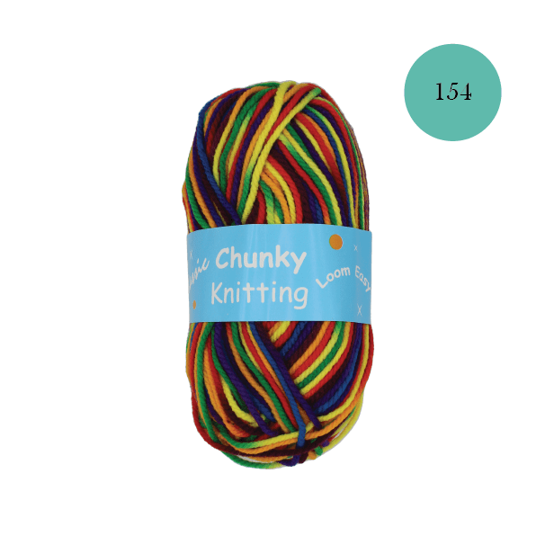 WOOL HABBY Mexican Chunky Loom Easy Wool Multi (7768351604825)