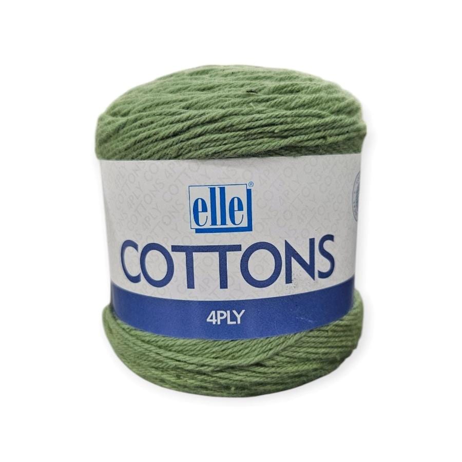 WOOL Habby Moss Elle Cottons 4ply 50g (7890386092121)