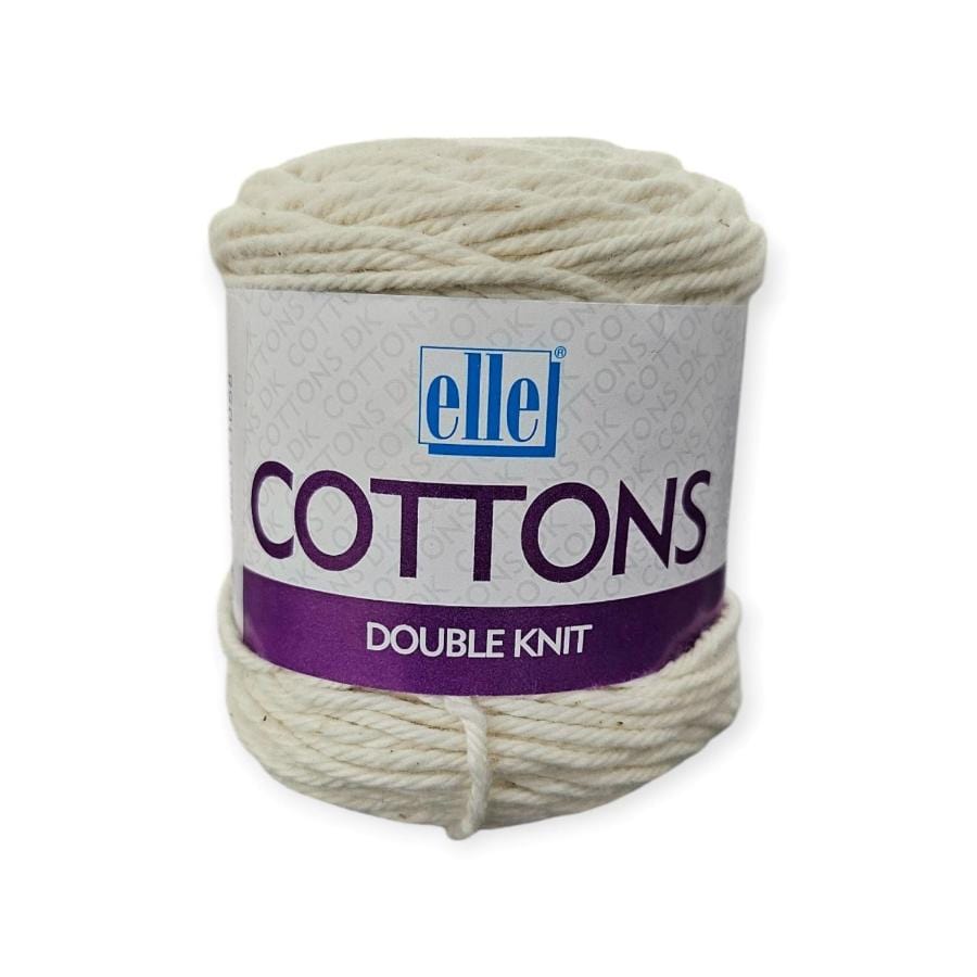 WOOL Habby Natural Elle Cottons Double Knit 50g (7890692964441)