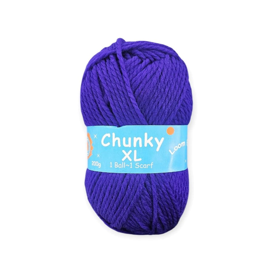 WOOL Habby Purple Chunky XL Wool 200g