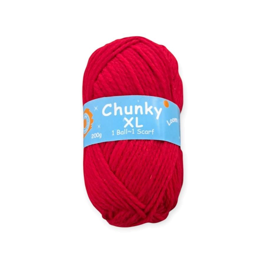 WOOL Habby Red Chunky XL Wool 200g (2061648494681)