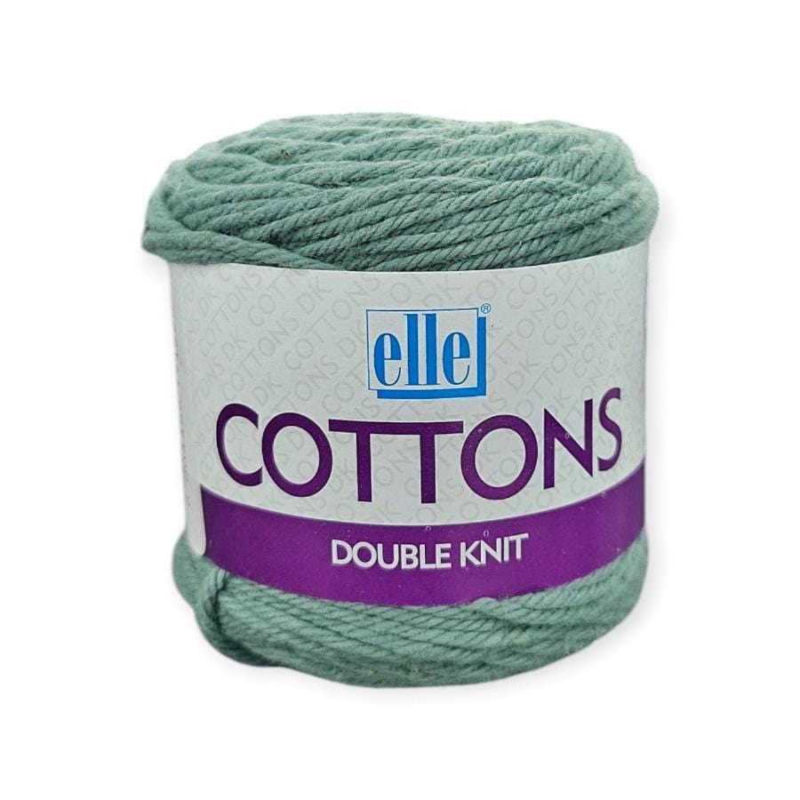 WOOL Habby Sage Elle Cottons Double Knit 50g (7890692964441)