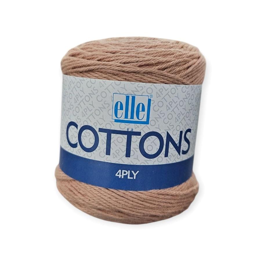 WOOL Habby Salmon Elle Cottons 4ply 50g (7890386092121)