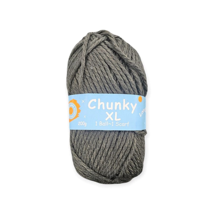 WOOL Habby School Grey Chunky XL Wool 200g