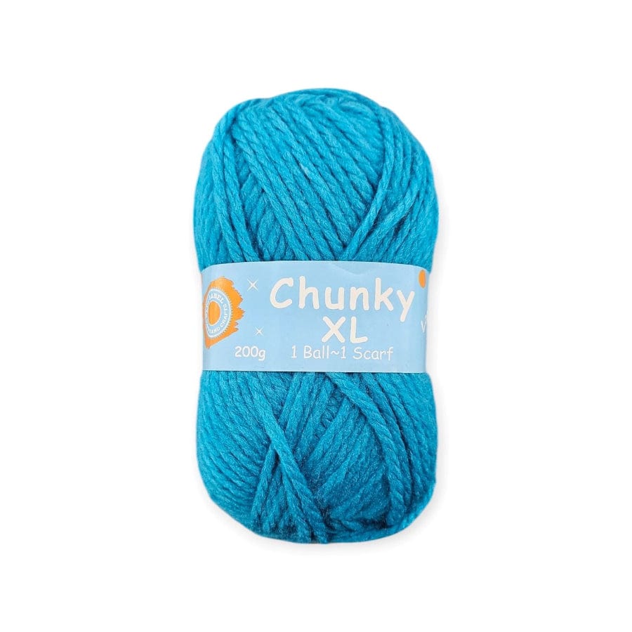 WOOL Habby Teal Chunky XL Wool 200g