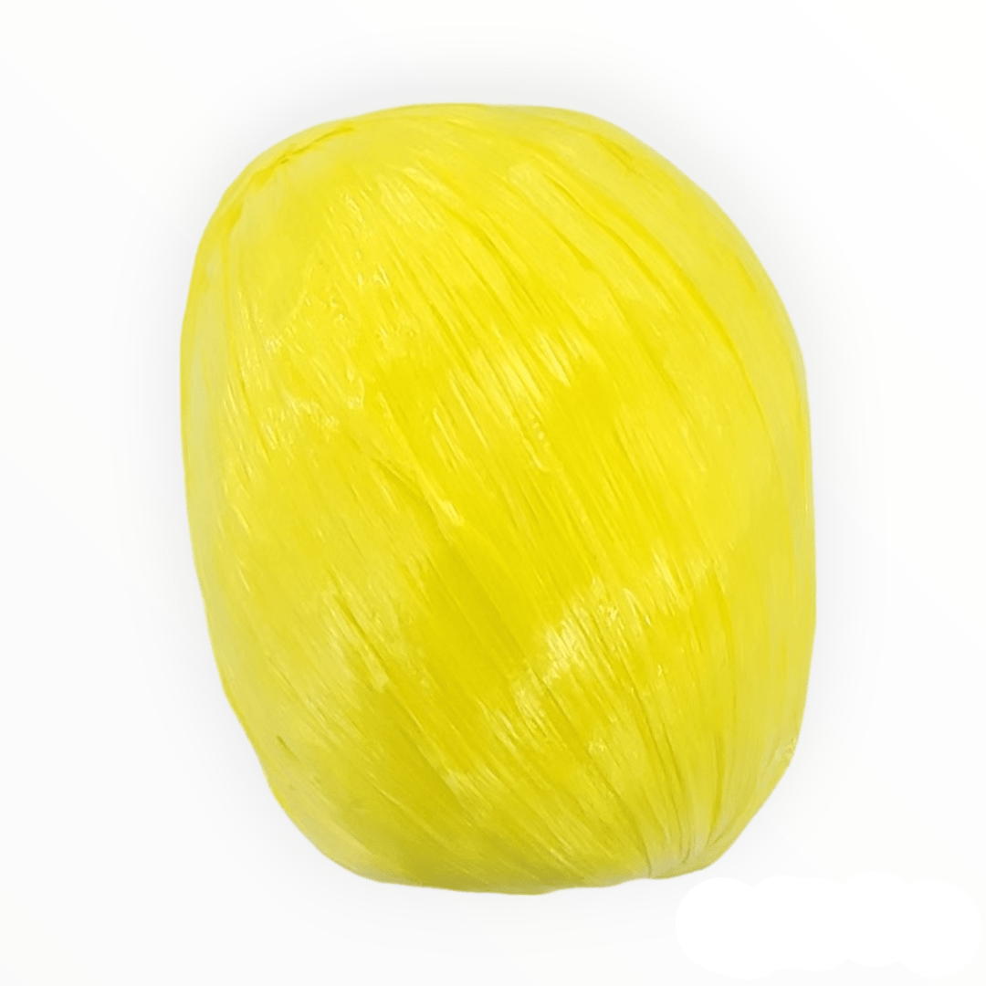 WOOL HABBY Yellow Tinkly Raffia 50 g