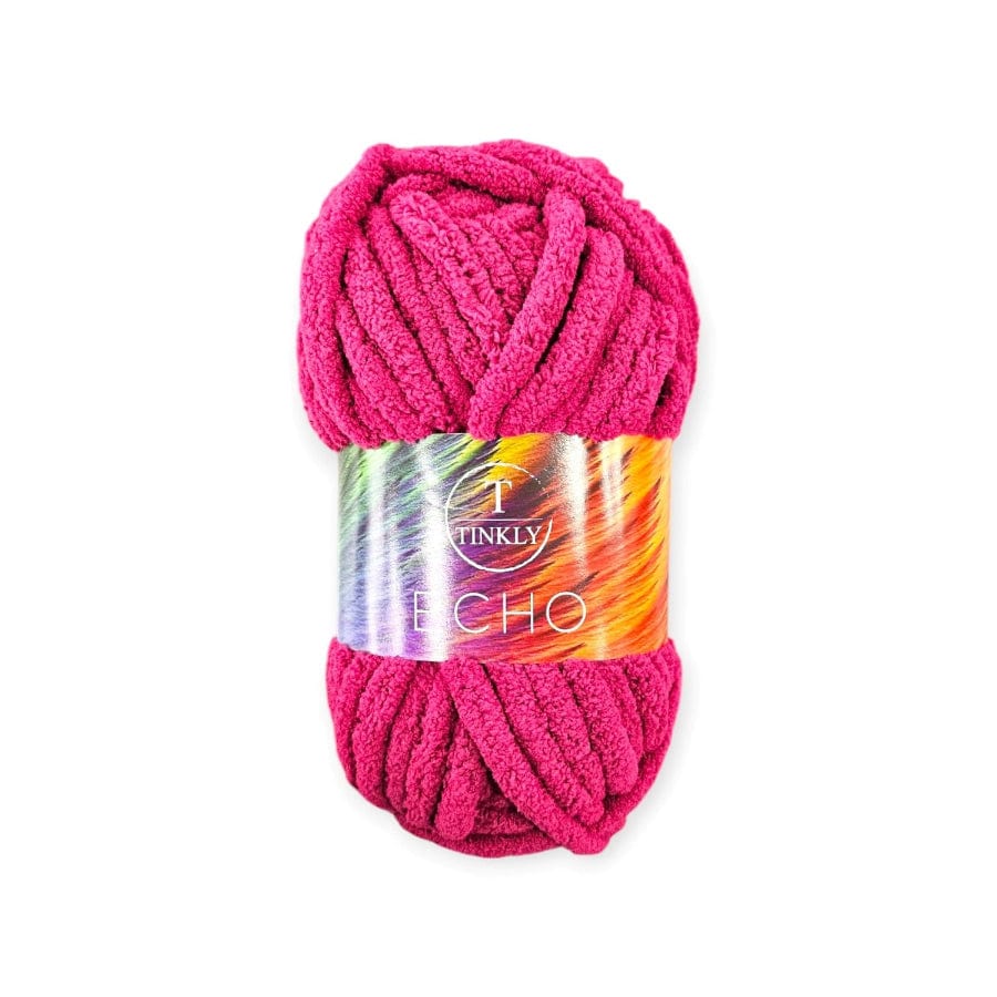 WOOL Magenta Tinkly Echo Wool 100g