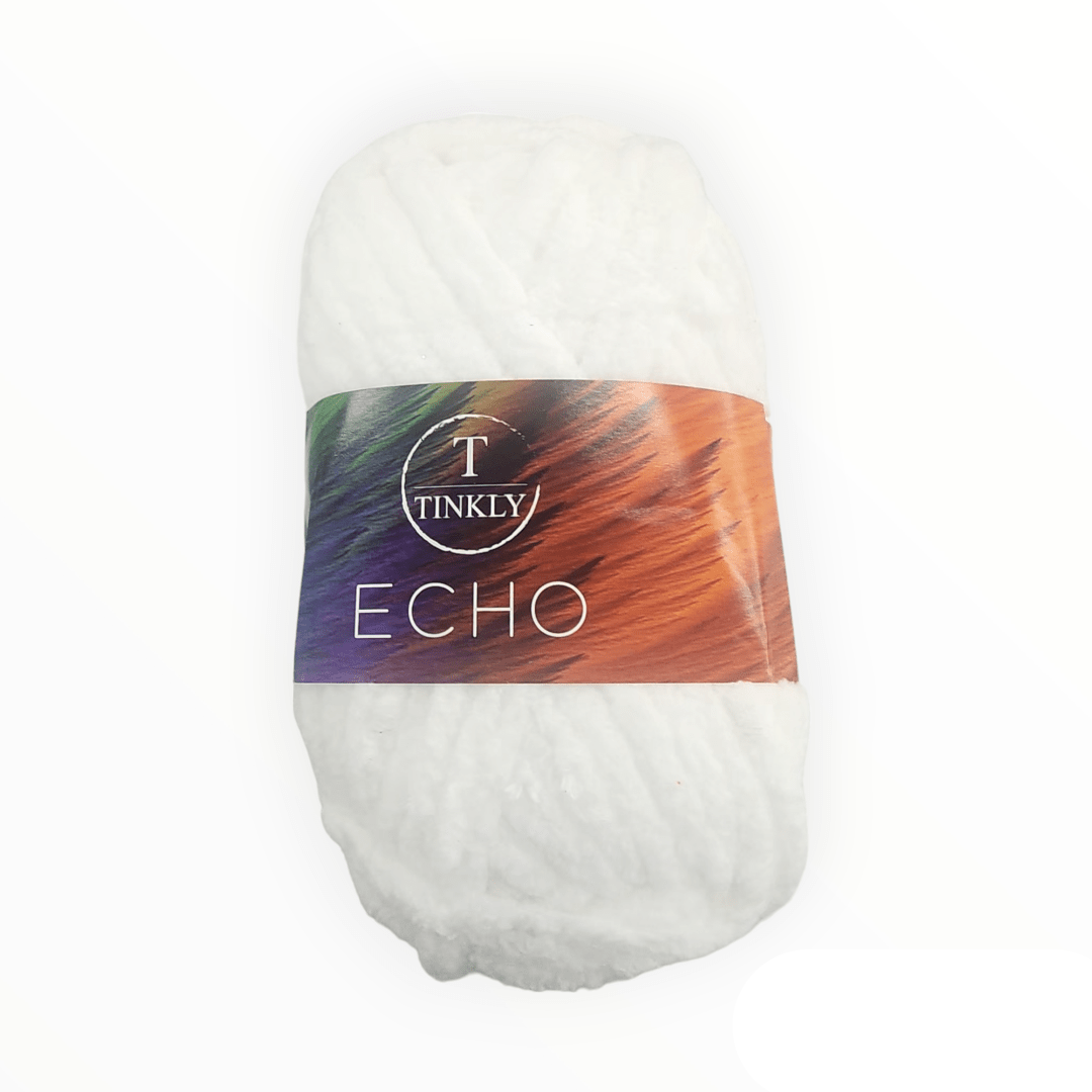 WOOL White Tinkly Echo Wool 100 g (7640074027097)