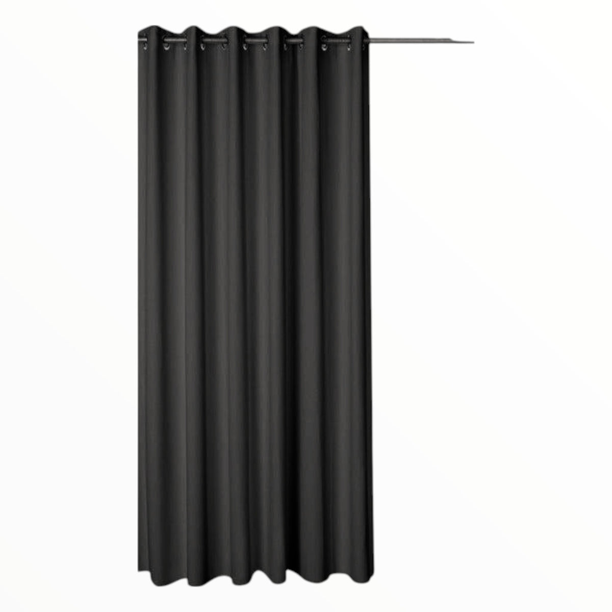Fabric Woven Blockout Black 280 cm
