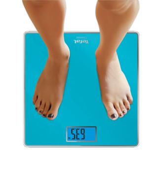 Tefal Classic Bathroom Digital Scale Turquoise PP1133V0