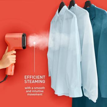 Tefal Pure Pop Handheld Garment Steamer Coral DT2022E1