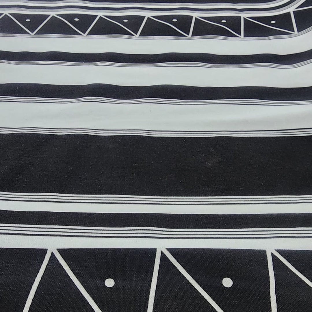 XHOSA FABRIC Dress Fabrics Printed Xhosa Fabric Dsn 3 150 cm White (7589293523033)