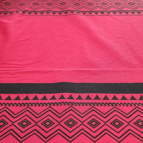 XHOSA FABRIC Dress Fabrics Printed Xhosa Fabric Dsn 4 150 cm Red (7589293883481)