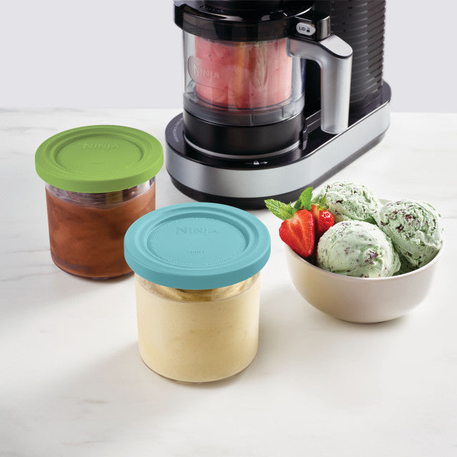 Ninja Dessert Tubs for the Creami 7-In-1 Ice Cream & Frozen Dessert Maker, Set of 2 XSK2PNT300EUK.