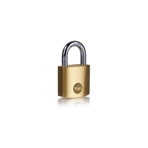 YALE padlock Yale 30mm Brass Padlock PK1 Y110B/30/115/1 (7298941517913)