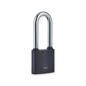 YALE padlock Yale Long Shackle 38mm Padlock Black (7670932308057)