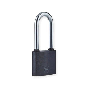 YALE padlock Yale Long Shaft 50mm Padlock Black (7670912680025)