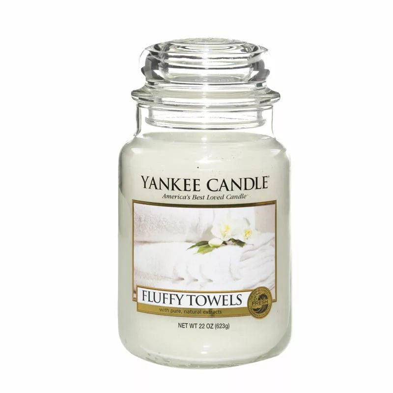 Yankee Candle Candle Yankee Candle Large Jar Fluffy Towels 623g