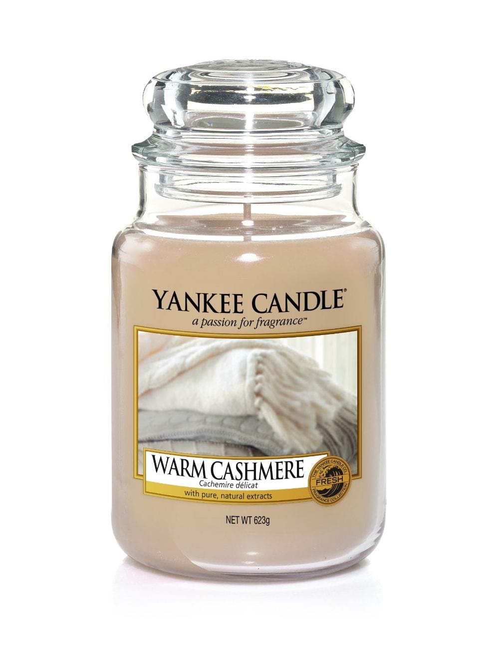Yankee Candle Candle Yankee Candle Large Jar Warm Cashmere 623g (6901409251417)