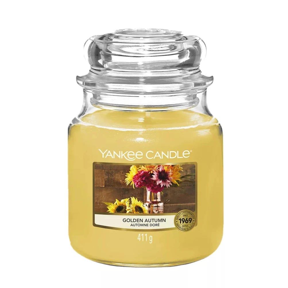 Yankee Candle Candle Yankee Candle Medium Jar Classic Golden Autumn 411g